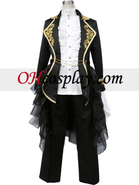 Vocaloid Black Uniform Women\'s Cosplay Costume