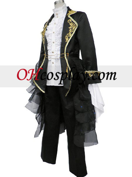 Vocaloid Black Uniform Women\'s Cosplay Costume