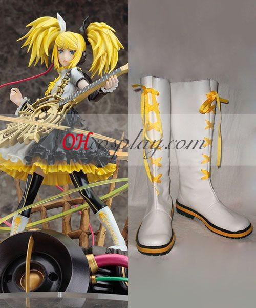 Vocaloid 3 kagamine Rin Len Cosplay Boots