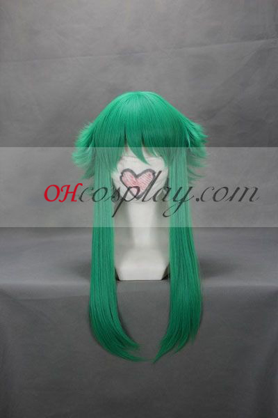 Vocaloid Gumi Cosplay peluca verde