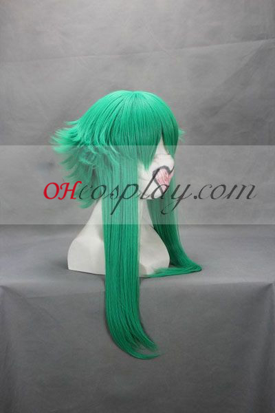 Vocaloid Gumi зелена Cosplay Wig
