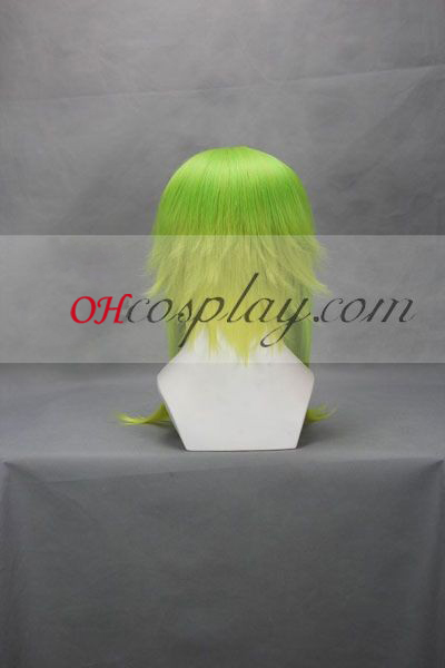 Vocaloid Gumi erva verde Cosplay peruca