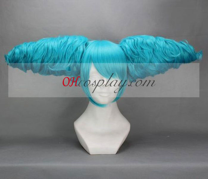 Vocaloid Miku Secret Policy Blue Cosplay Wig