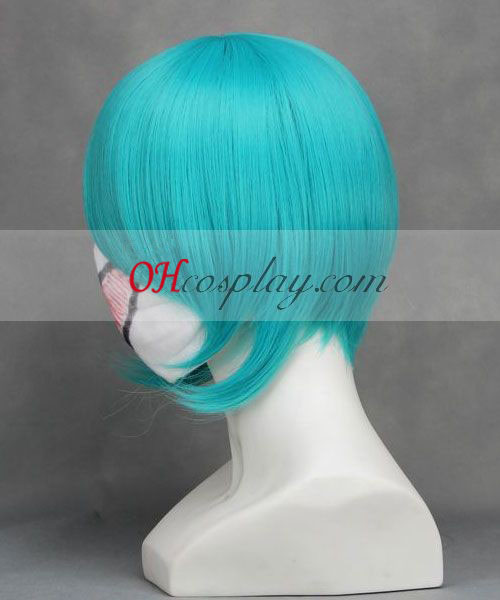 Vocaloid Miku azul cosplay peluca