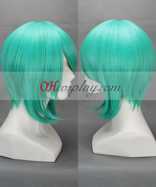 Vocaloid Miku Green Blue Cosplay Wig