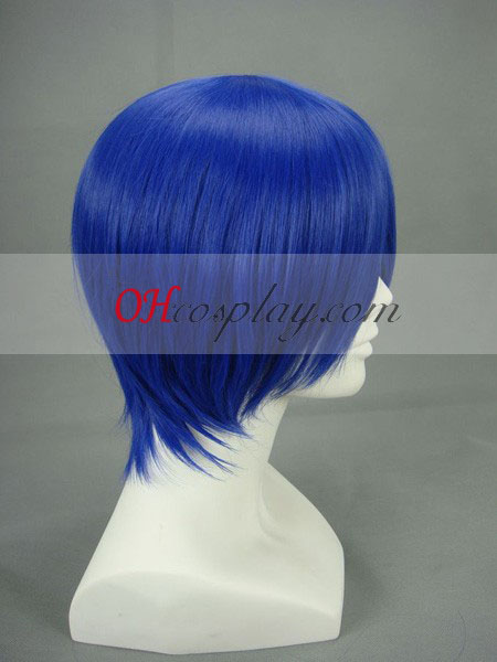 Vocaloid Kaido σκούρο μπλε Cosplay Wig
