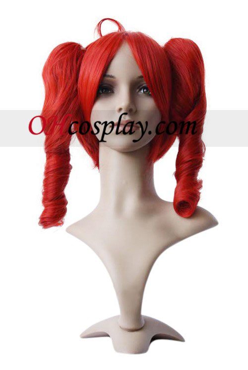 Vocaloid Red 40cm udklædning Paryk