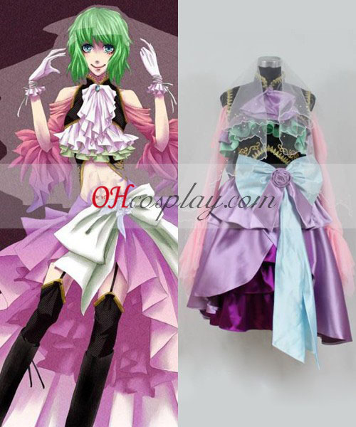 Vocaloid Sandplay Singing of The Dragon Gumi Cosplay Costume