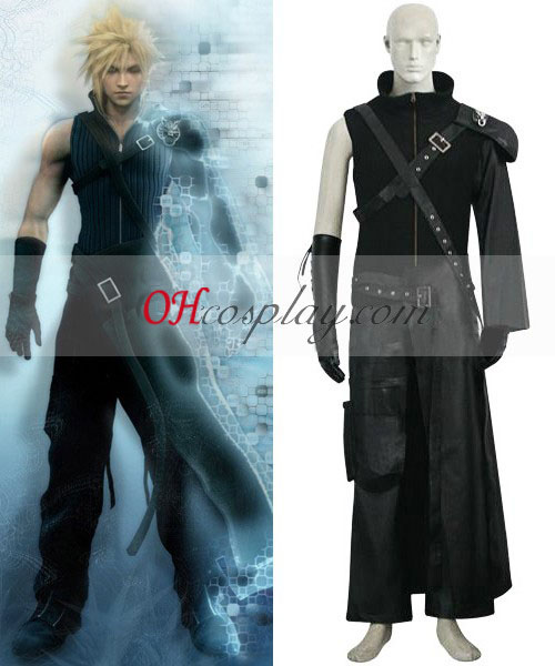 Final Fantasy VII Cloud 7 Deluxe Cosplay kostyme