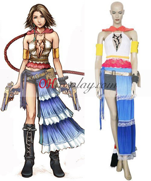 Final Fantasy XII 12 Yuna Cosplay Kostüm
