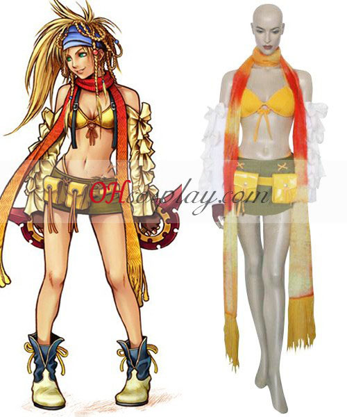 Final Fantasy Xii vecchia conoscenza Rikku Costumi Carnevale Cosplay 