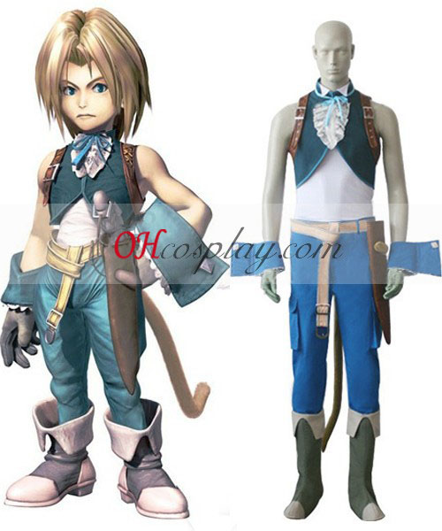 Final Fantasy IX Zidane Tribal Cosplay kostyme