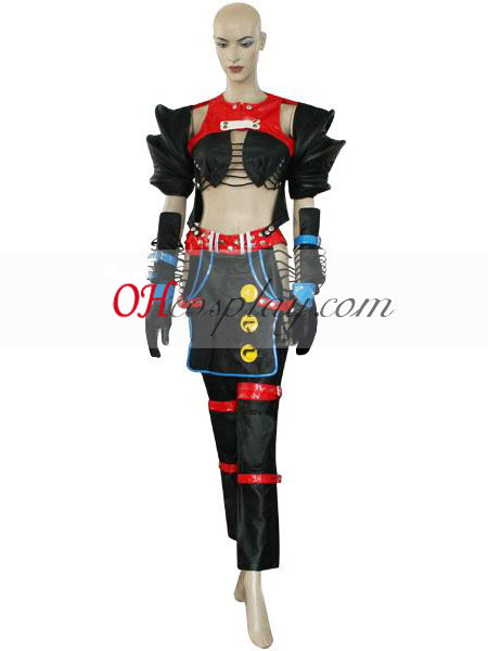 Final Fantasy X-2 Warrior Yuna Cosplay Costume