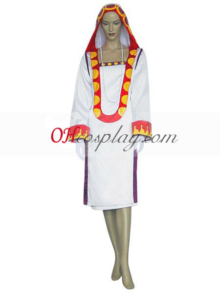 Final Fantasy XII Yuna White Mage Cosplay Costume