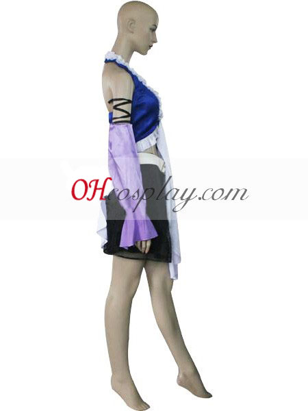Final Fantasy X-2 Yuna Lenne Singing udklædning Kostume