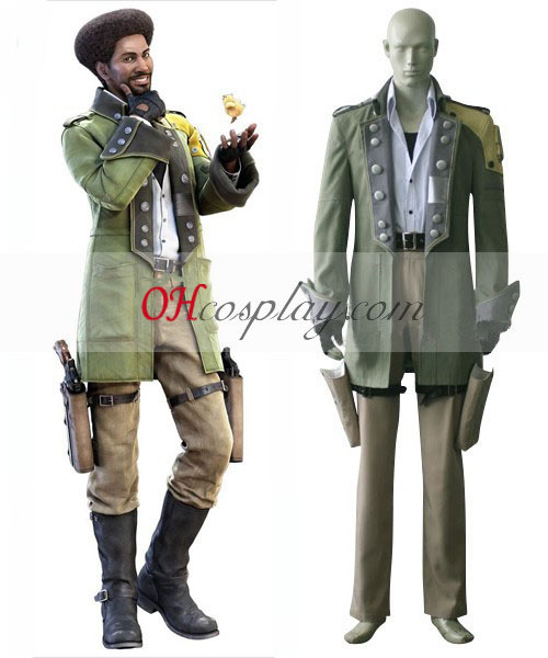Final Fantasy XIII Sazh Katzroy Cosplay Kostüme Kostüm