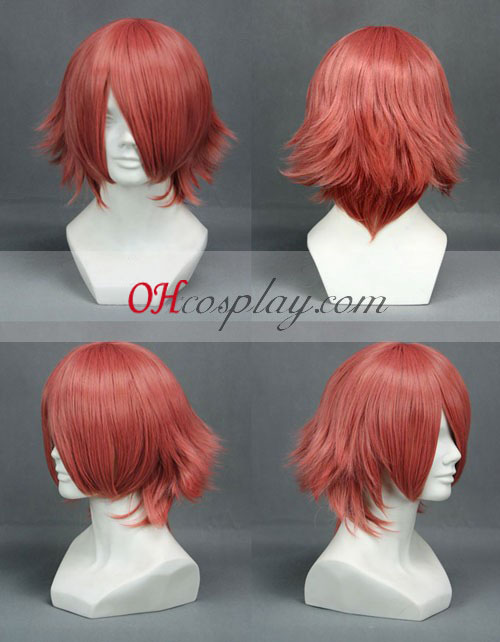 Final Fantasy Type-0 Responder Cosplay peruca Vermelha