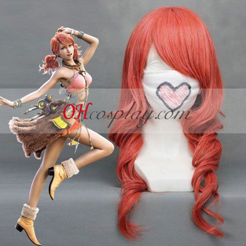 Final Fantasy 13 Oerba Dia Vanille Rouge Costume Carnaval Cosplay perruque