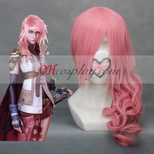 Final Fantasy Lightning Pink Cosplay Wig
