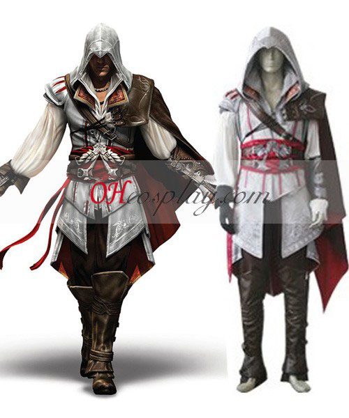 Заподозреният е вероизповедание II Ezio Cosplay костюм