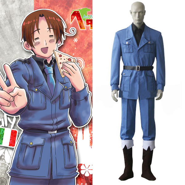 Italy Cosplay Costume from Axis Powers Hetalia