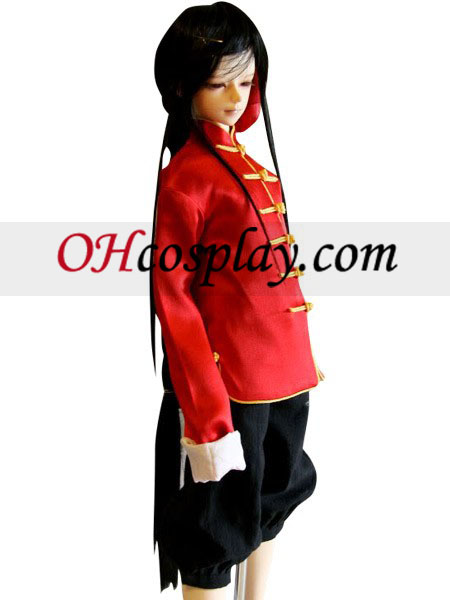 China Wang Yao Cosplay Costume from Axis Powers Hetalia