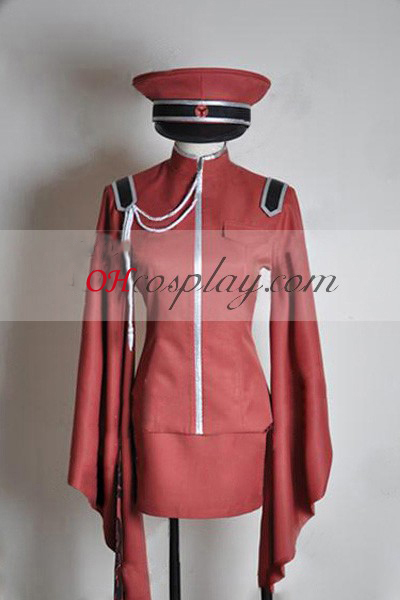 Vocaloid Thousand Cherry Tree Meiko Uniform Cosplay Kostym