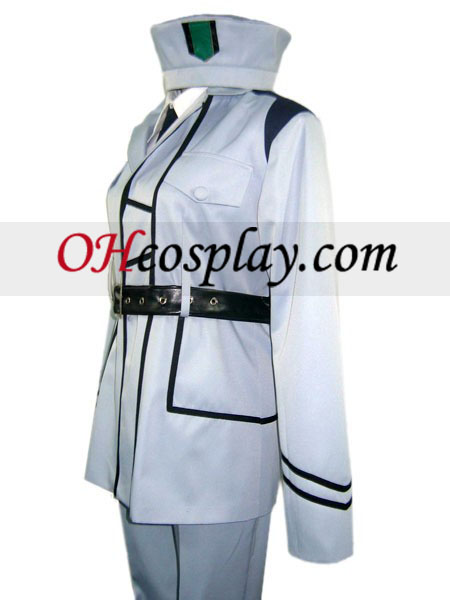 White Uniform Cosplay Costume from Axis Power Hetalia
