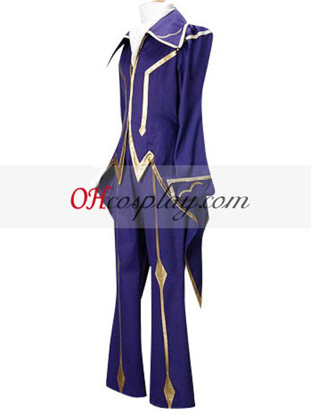 Code Geass Lelouch null Cosplay kostyme