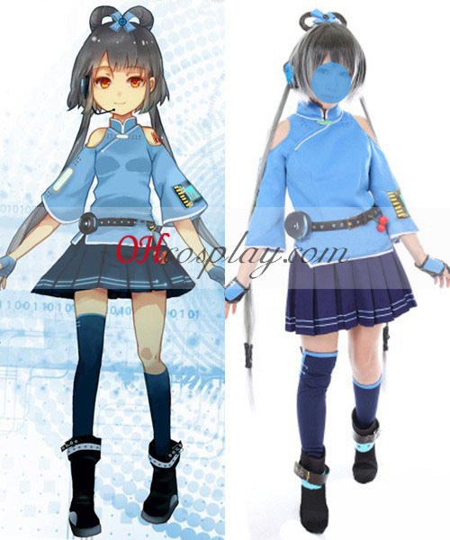 Vocaloid Chine projet Luo Tianyi Costume Carnaval Cosplay