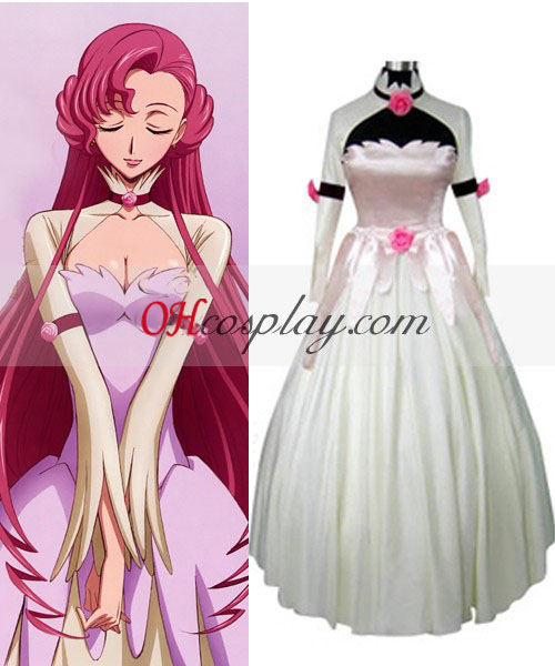 Code Geass Euphemia Princess Dress Cosplay Costume