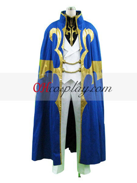 Code Geass Kururugi Suzaku Knight Suit Cosplay Costume