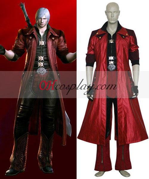 Devil May Cry 4 Dante Cosplay Traje - R$372.55 : Cosplaymade Brazil