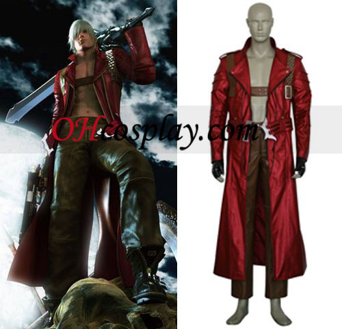 Devil May Cry 3 Dante Costumi Carnevale Cosplay