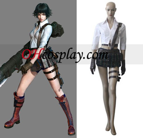 Devil May Cry 3 Lady Traje Cosplay