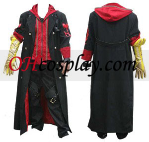 Devil May Cry 4 Dante Cosplay Costume-Size Grande - R$372.55