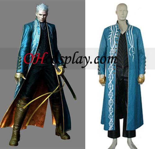 Devil May Cry 3 Vergil Cosplay Traje