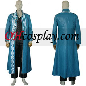 Devil May Cry 4 Dante Cosplay Costume-Size Grande - R$372.55