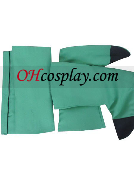 Dragon Ball Andriod Uniform Cloth Combined Leather Costume