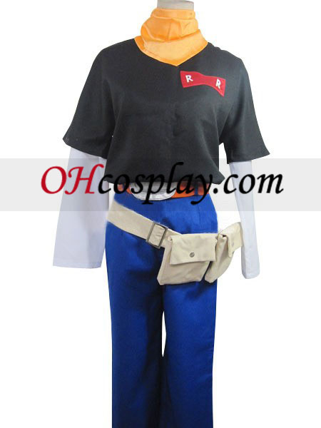 Dragon Ball uniformes Andriod Pano Rolle tecido de lã bijuterias