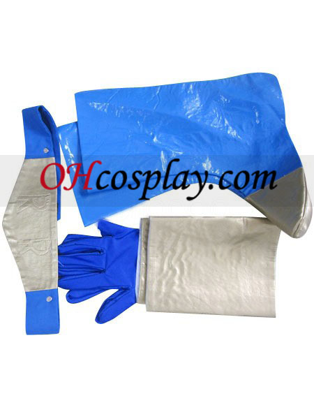 Dragon Ball Super Andriod Uniform Cloth Combined Leather Costume