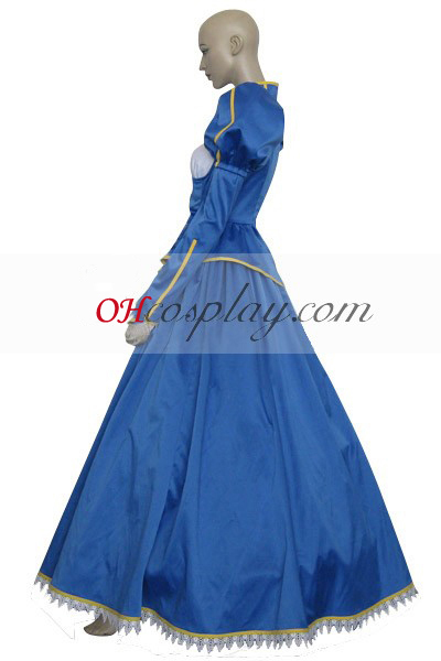 Fate Stay Night Saber Cosplay Costume