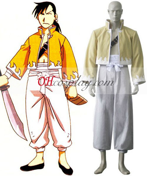 Fullmetal Alchemist Ling Yao Cosplay Costume