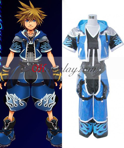 Kingdom Hearts Sora modrost obliki Cosplay kostumov
