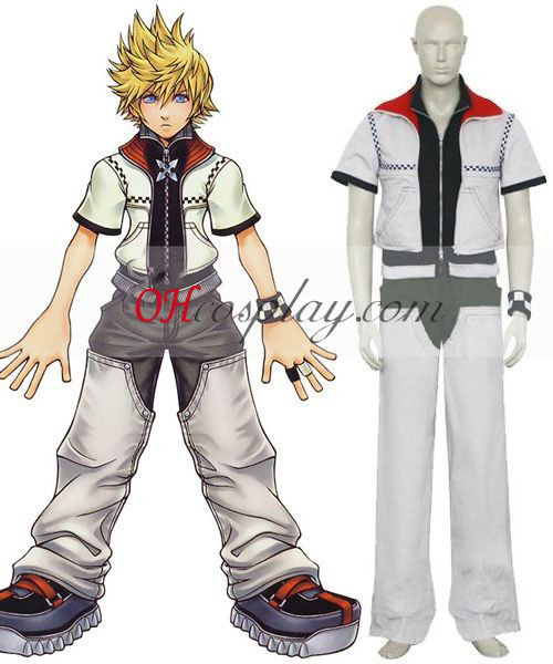 Kingdom Hearts 2 Roxas Cosplay Costume