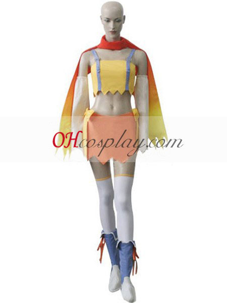 Kingdom Hearts 2 Fairy Rikku Cosplay Costume