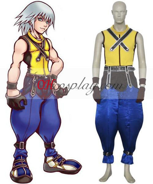 Kingdom Hearts 1 Riku Cosplay kostyme 