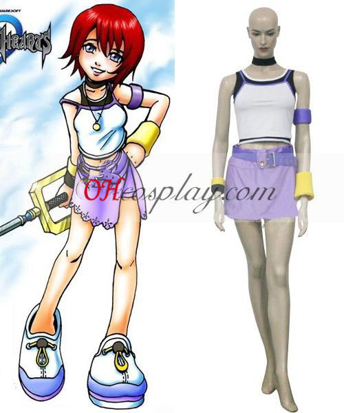 Kingdom Hearts 1 Kairi Cosplay kostyme