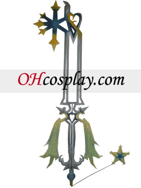 Kingdom Hearts Oathkeeper Wood Cosplay Weapon