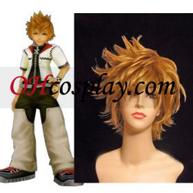 Kingdom Hearts II Roxas cosplay peluca